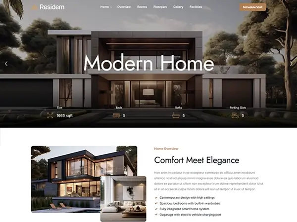 Piso laminado de madeira clara em quarto