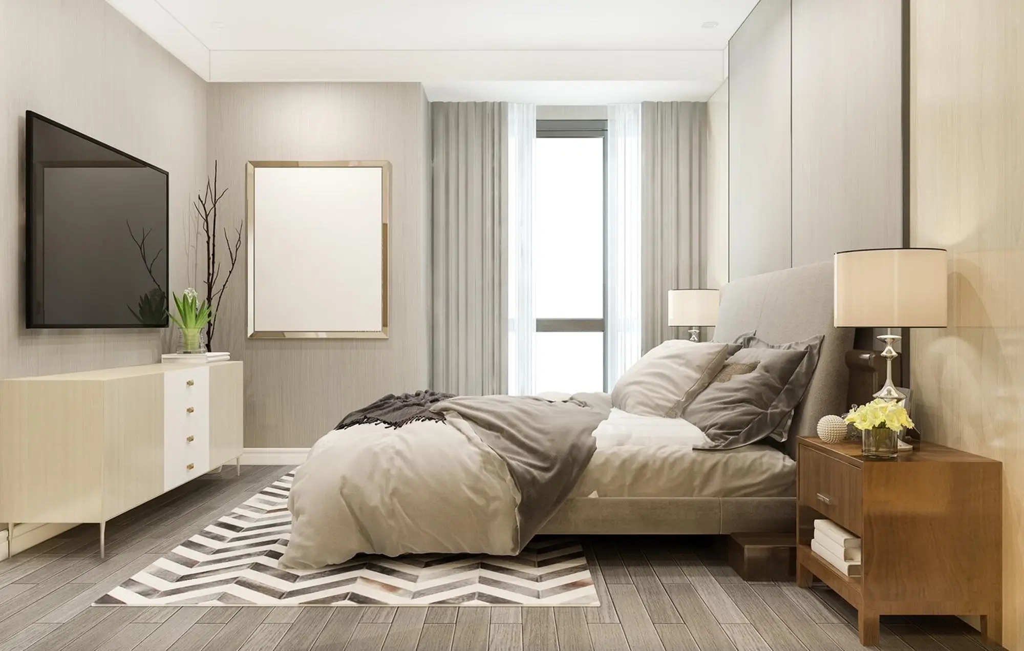 Piso laminado rústico - exemplo de instalação